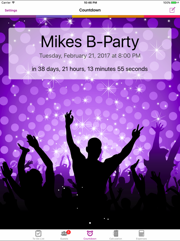 Party & Event Planner Lite screenshot