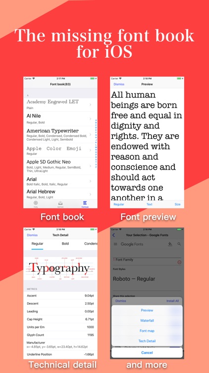 Fonty - install any font screenshot-4