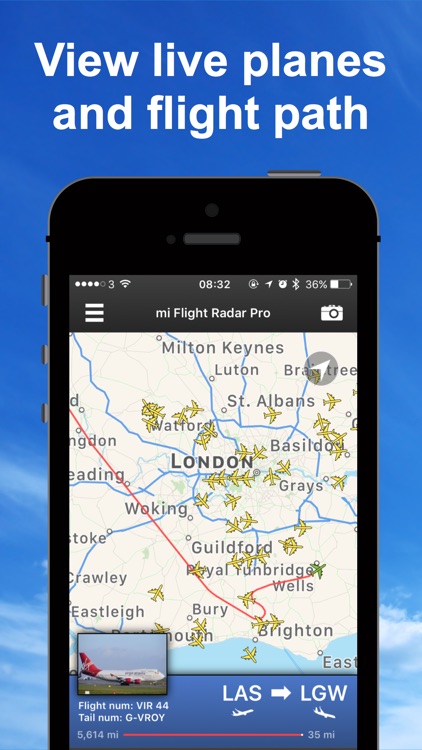 mi Flight Radar Lite