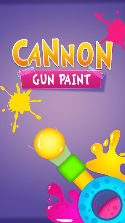 Cannon Gun Paint