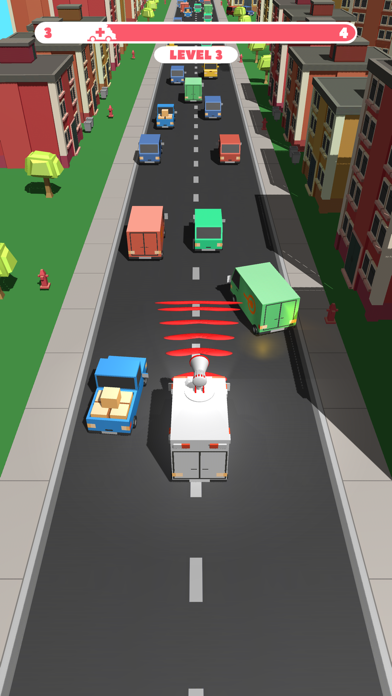 Ambulance Rush 3D! screenshot 4