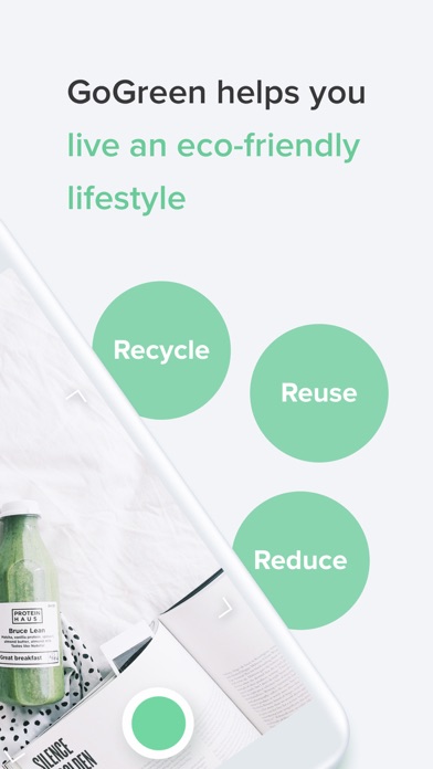 GoGreen - reduce reuse recycle screenshot 2