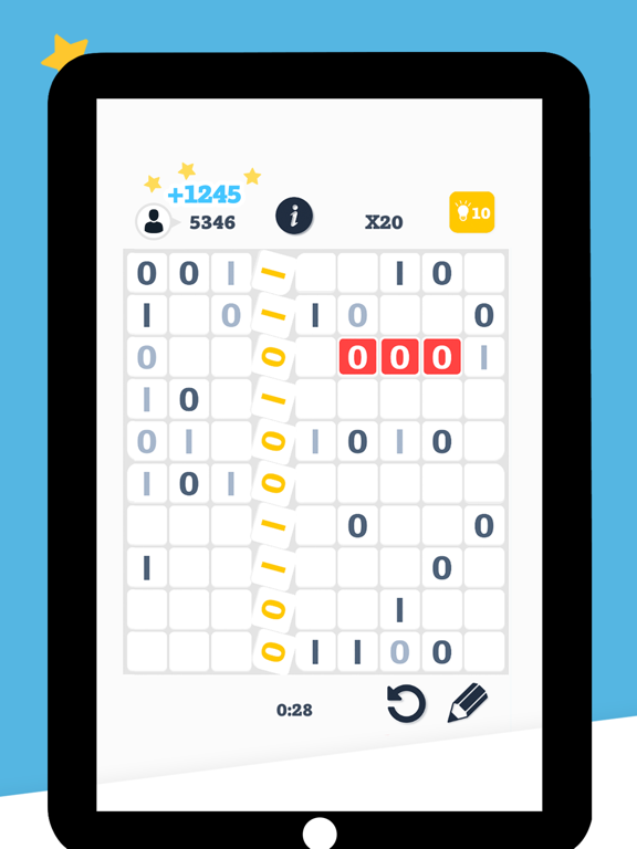 Puzzle IO - Binary Sudoku screenshot 3