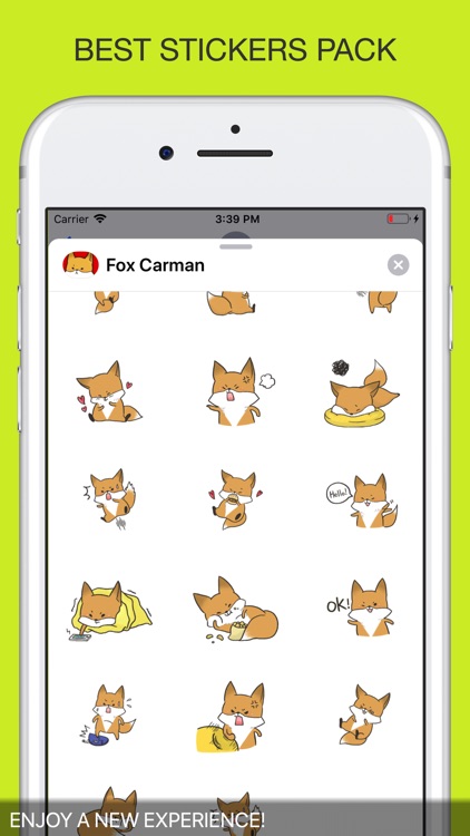 Fox Carman Stickers