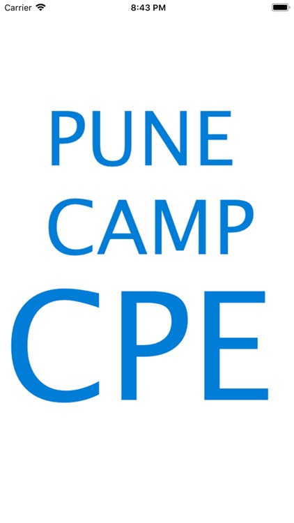 Pune Camp CPE Study Circle