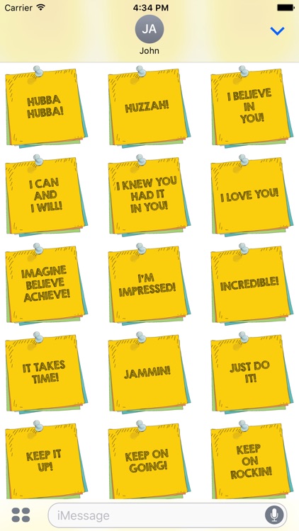 Encouraging Sticky Notes screenshot-4