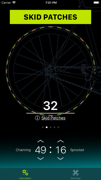 Chainring: Gear Ratio Calc screenshot 2