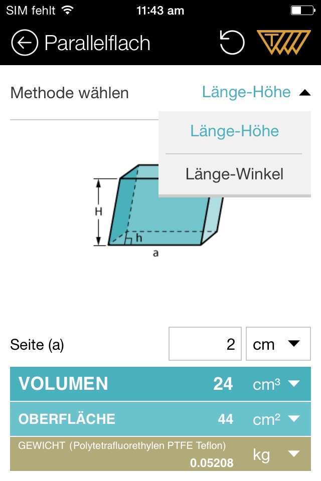 Area Volume Calculator screenshot 3