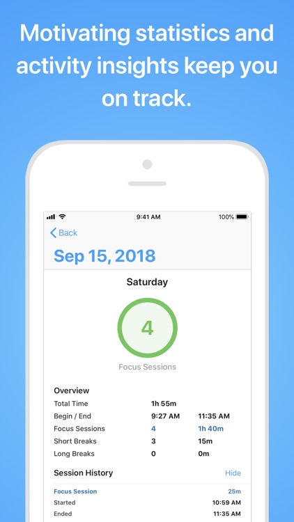 Focus - Time Manager screenshot-4
