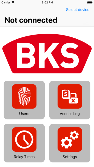 BKS BioKey screenshot 2