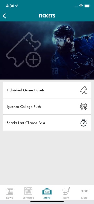 San Jose Sharks + SAP Center(圖2)-速報App