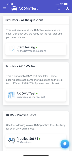 Alaska DMV Permit Test(圖3)-速報App