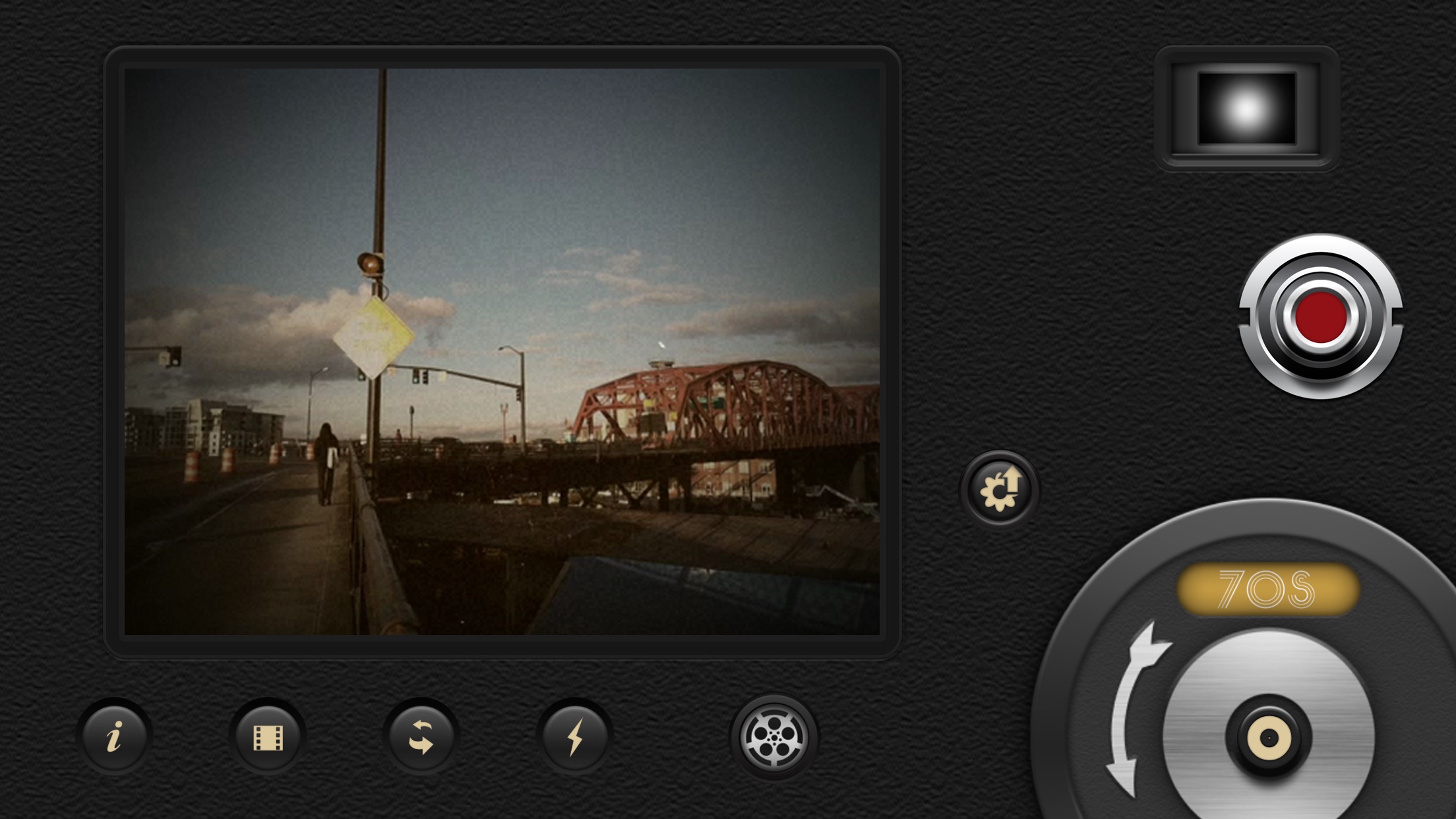 Screenshot do app 8mm Vintage Camera