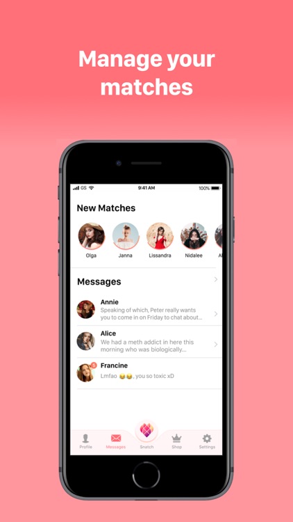 Snatchable - Video Dating App