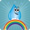 AAA Awesome Rainbow Jumper - Rain Water Drop Jumping Game Free