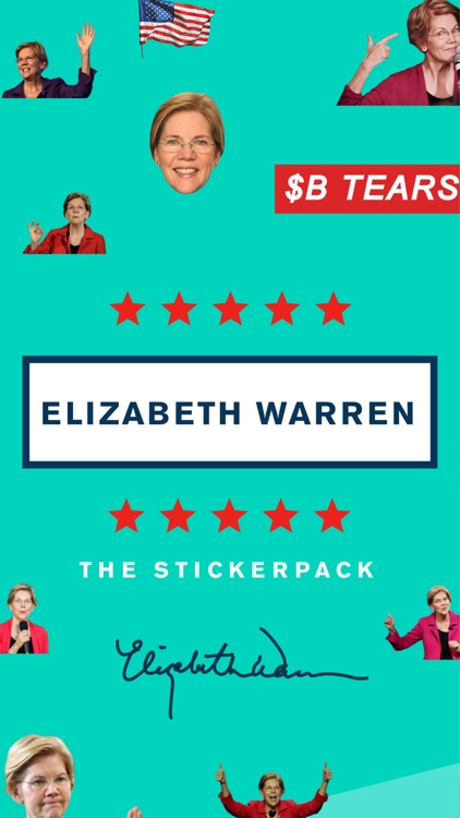 Elizabeth Warren Sticker Pack
