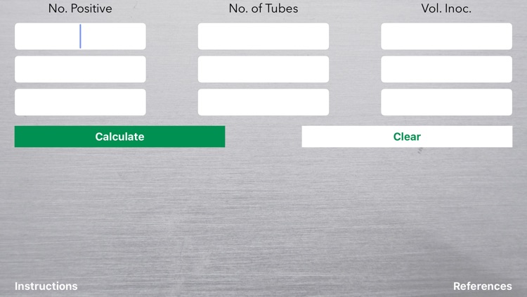 Microbial density calculation