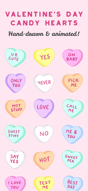 Valentine's Day Candy Hearts(圖1)-速報App