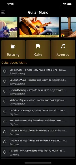 Game screenshot Guitar Muzi- Calm& Relax Music apk