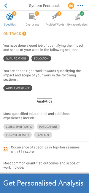 VMock Resume-SMART CV Analysis(圖2)-速報App