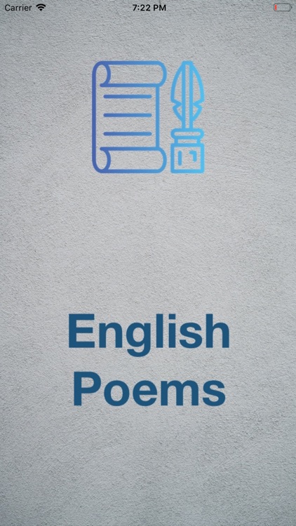 English Poems