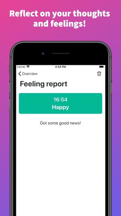 HappyApp: Mental state tracker