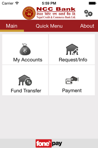 NCC Mobile Banking - náhled
