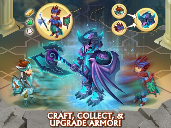 Knights & Dragons: Epic Fantasy Role Playing Game with Monsters, Heroes & PvP Action screenshot