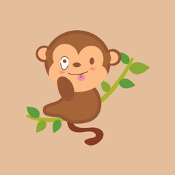 funny monkey sticker 2019