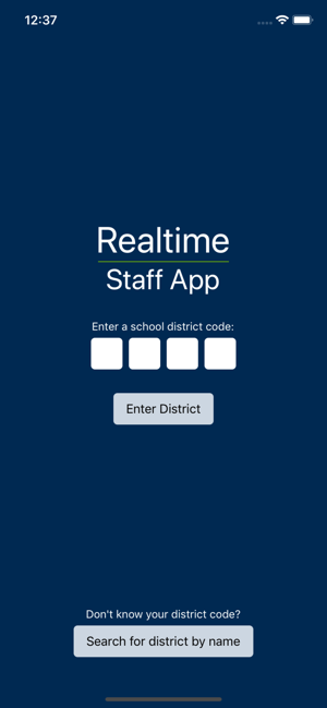 Realtime Staff App