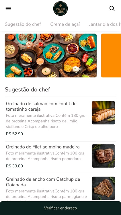 Projeto Sabor