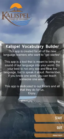 Game screenshot Kalispel Vocab Builder mod apk