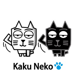 Kaku Neko 3 Stickers