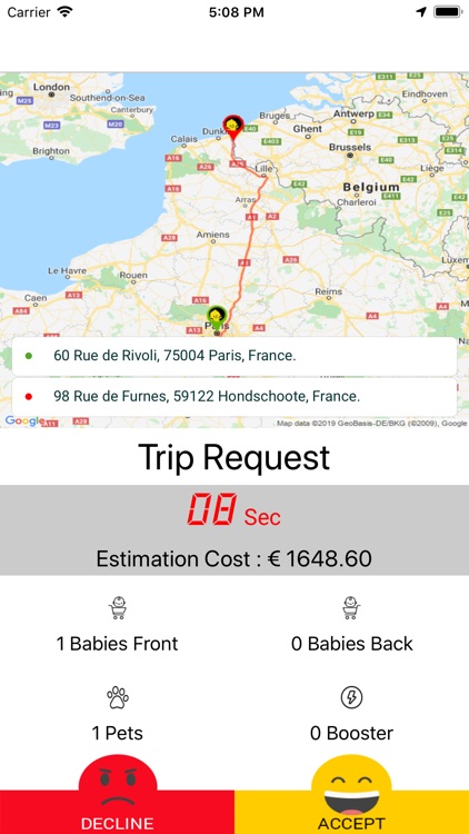 MyBabyCabs Driver screenshot-4