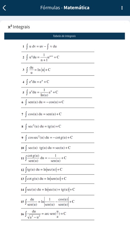 Fórmulas Matemática screenshot-7