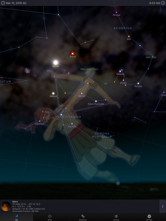 StarMap 3D+: Guide to the Night Sky and Astronomy screenshot