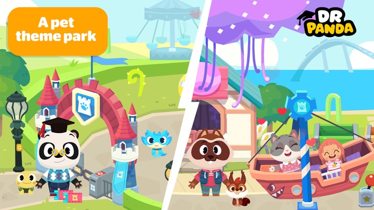 Dr. Panda Town: Pet World screenshot-0