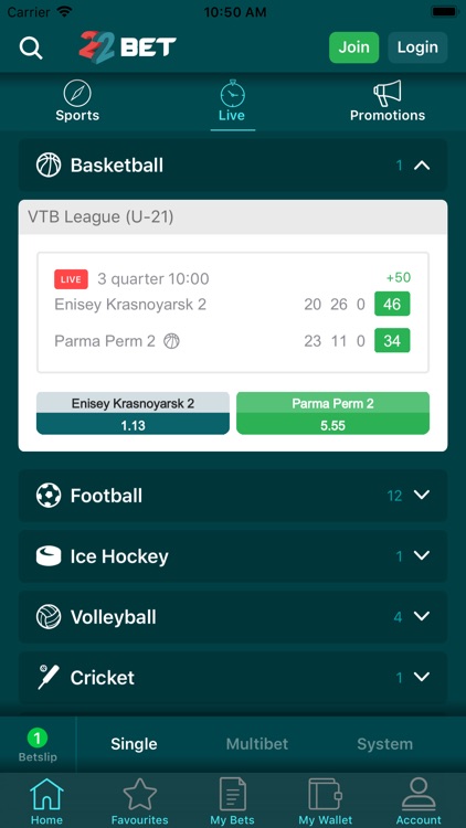 22Bet - Online sports betting screenshot-3