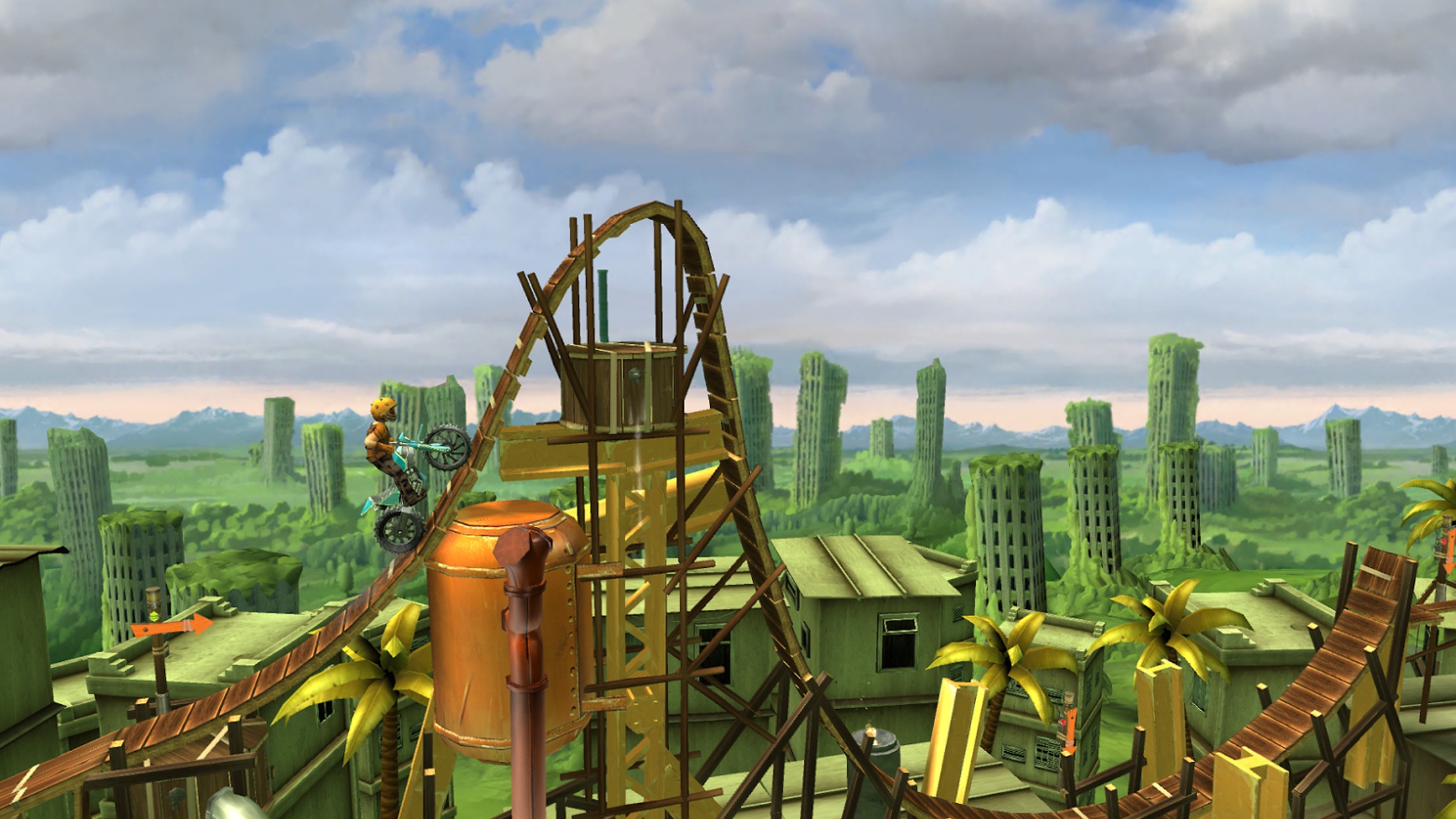 Screenshot do app Trials Frontier