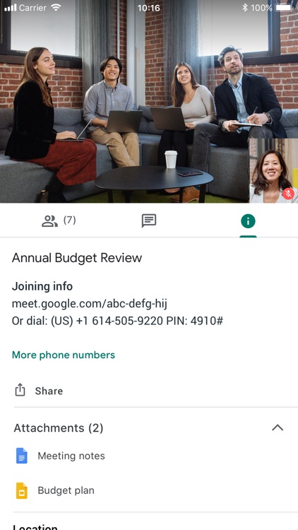 Hangouts Meet screenshot-3