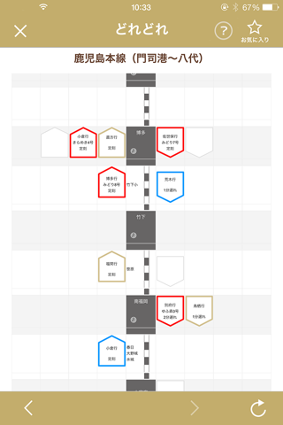 JR九州アプリ screenshot 3