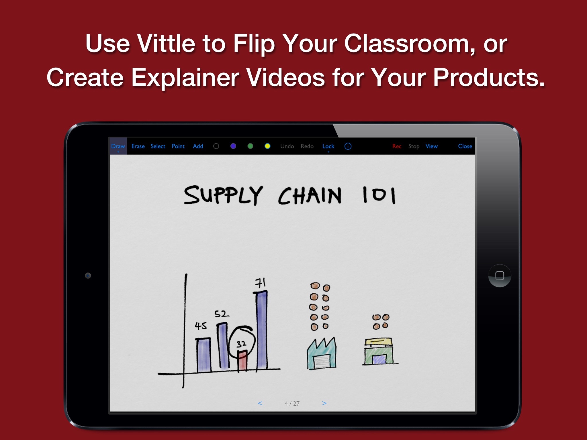 Vittle Pro Video Whiteboard screenshot 3