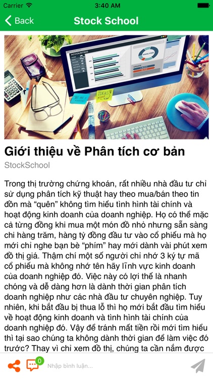 Stock School - Học chứng khoán screenshot-4