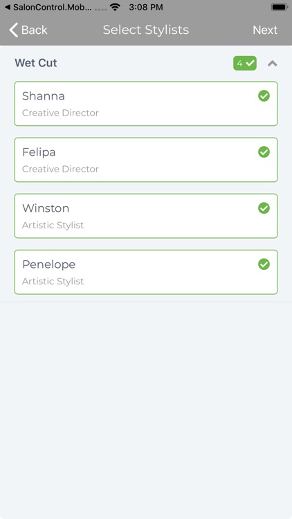 SalonControl Client App screenshot-5