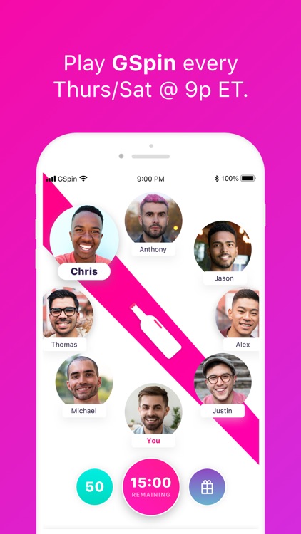 GSpin: Gay Video Chat & Dating