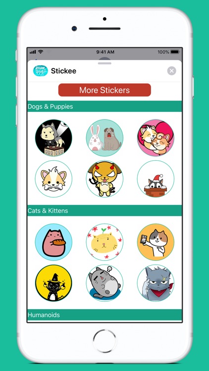 Stickee Stickers for iMessage screenshot-4