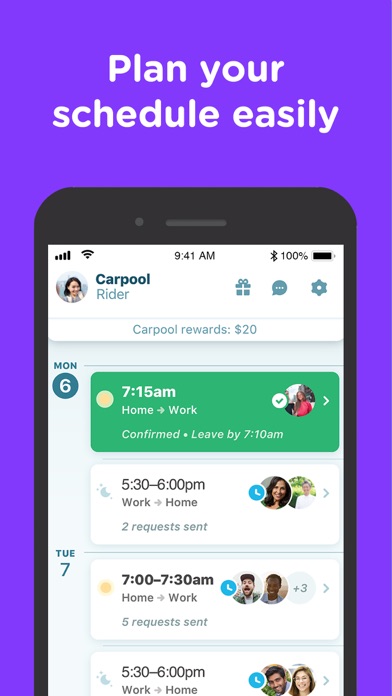 Waze Carpool screenshot 2