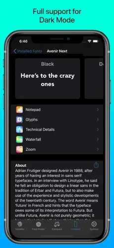 Imágen 7 iFont: find, install any font iphone