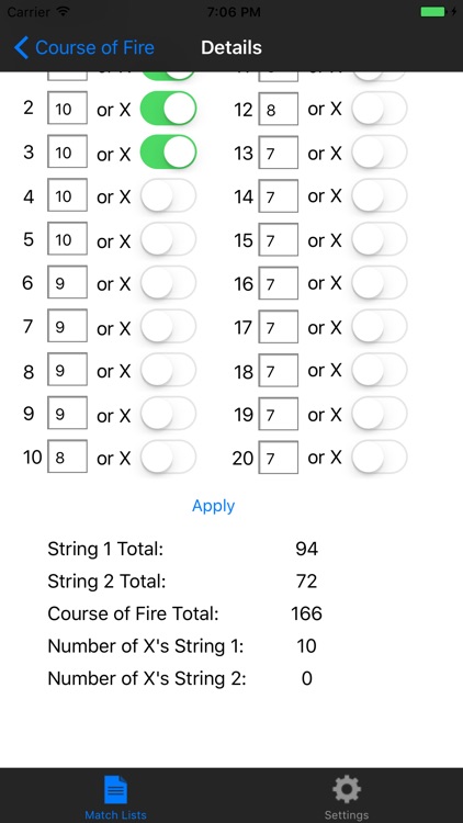 My NRA Rifle Match Score Sheet screenshot-3