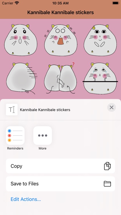 Kannibale Kannibale stickers screenshot-3